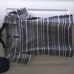 Express sweetheart neck puff shoulder tee